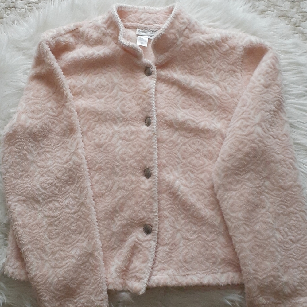 Coldwater Creek Pink Sweater